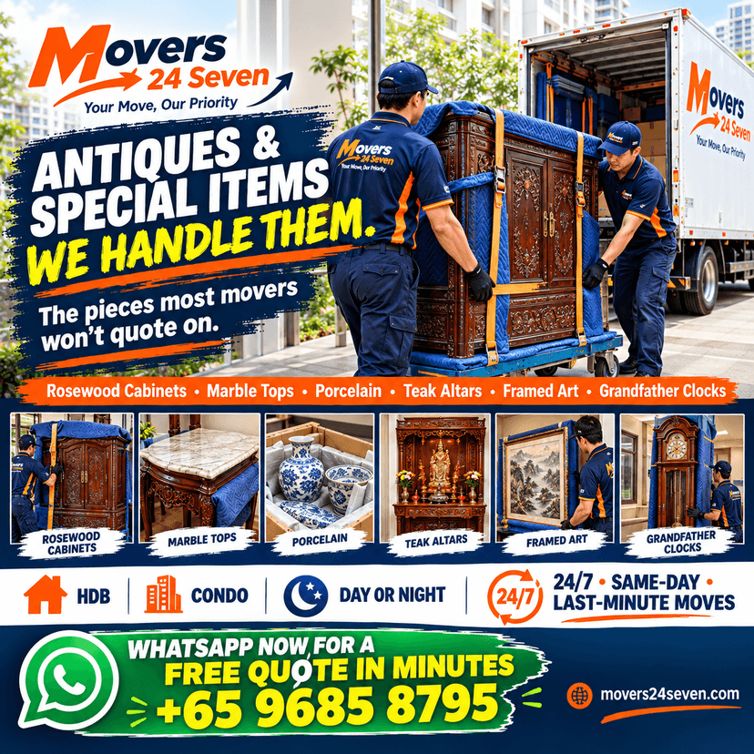 Singapore Movers work sample