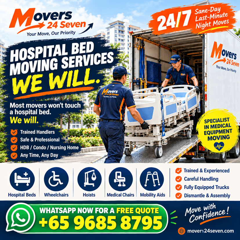 Singapore Movers work sample